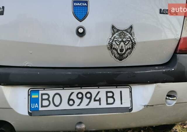 Сірий Дачія Logan, об'ємом двигуна 1.6 л та пробігом 300 тис. км за 2700 $, фото 9 на Automoto.ua