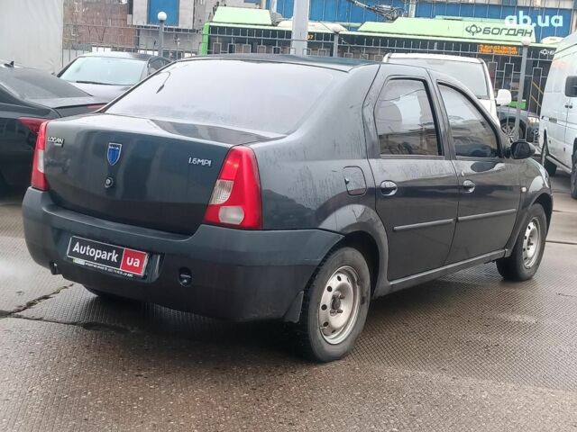 Серый Дачия Логан, объемом двигателя 1.6 л и пробегом 360 тыс. км за 3190 $, фото 6 на Automoto.ua