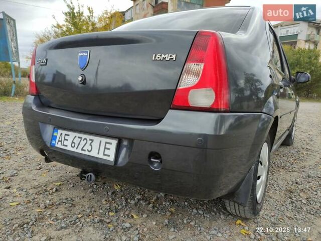 Серый Дачия Логан, объемом двигателя 1.6 л и пробегом 187 тыс. км за 3500 $, фото 21 на Automoto.ua