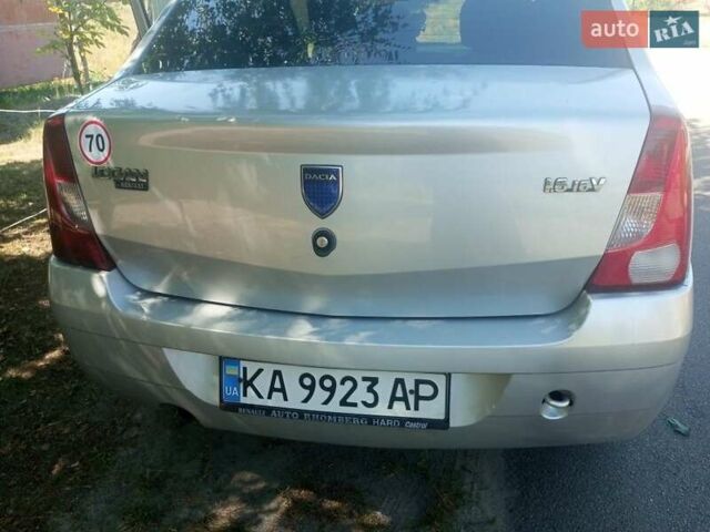 Серый Дачия Логан, объемом двигателя 1.6 л и пробегом 185 тыс. км за 5000 $, фото 10 на Automoto.ua