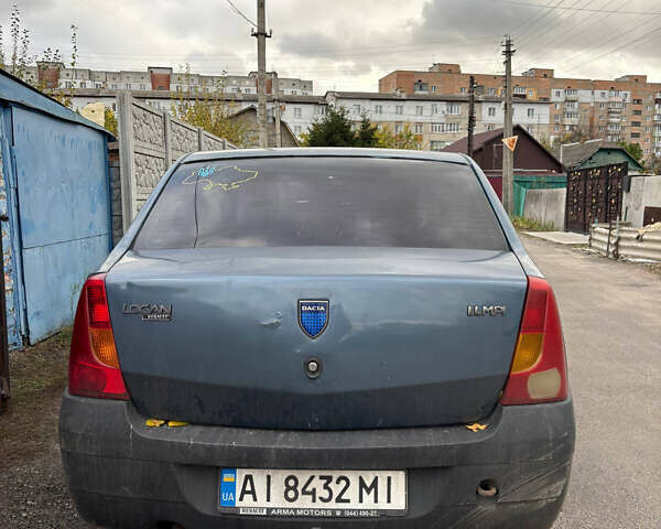 Дачия Логан 2007 в Фастове на Automoto.ua Серый Дачия Логан, объемом двигателя 1.39 л и пробегом 390 тыс. км за 2000 $, фото 1 на Automoto.ua