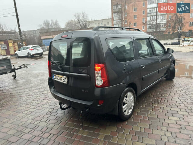 Сірий Дачія Logan, об'ємом двигуна 1.6 л та пробігом 171 тис. км за 5700 $, фото 14 на Automoto.ua