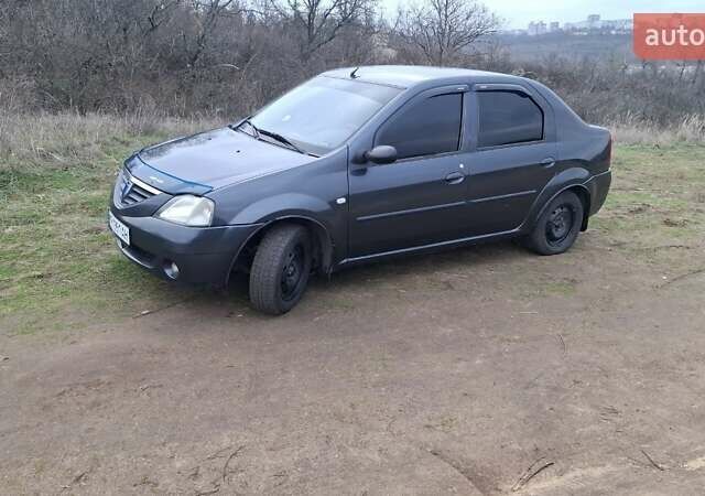 Серый Дачия Логан, объемом двигателя 1.6 л и пробегом 228 тыс. км за 4300 $, фото 1 на Automoto.ua