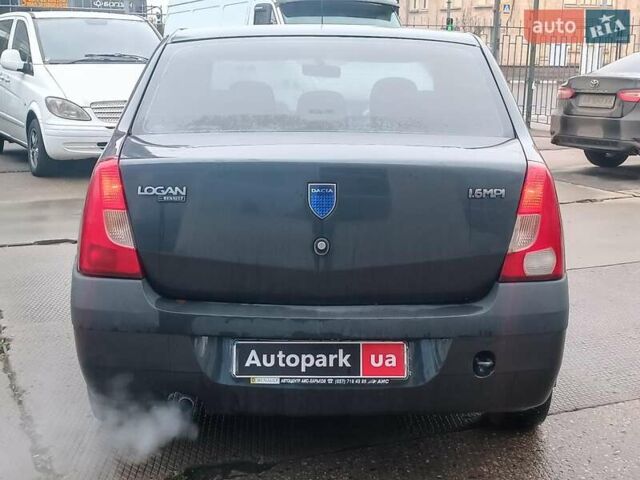 Серый Дачия Логан, объемом двигателя 1.6 л и пробегом 360 тыс. км за 3190 $, фото 8 на Automoto.ua