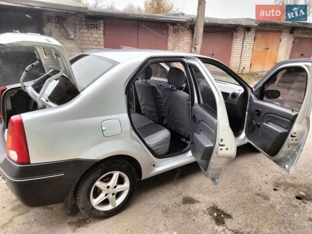 Серый Дачия Логан, объемом двигателя 1.4 л и пробегом 151 тыс. км за 4300 $, фото 3 на Automoto.ua