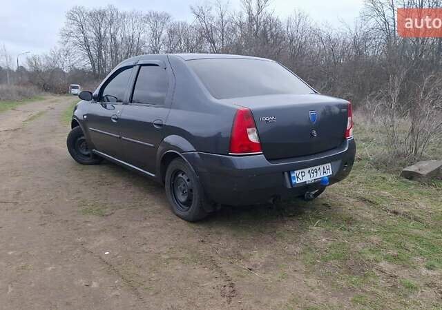 Серый Дачия Логан, объемом двигателя 1.6 л и пробегом 228 тыс. км за 4300 $, фото 2 на Automoto.ua
