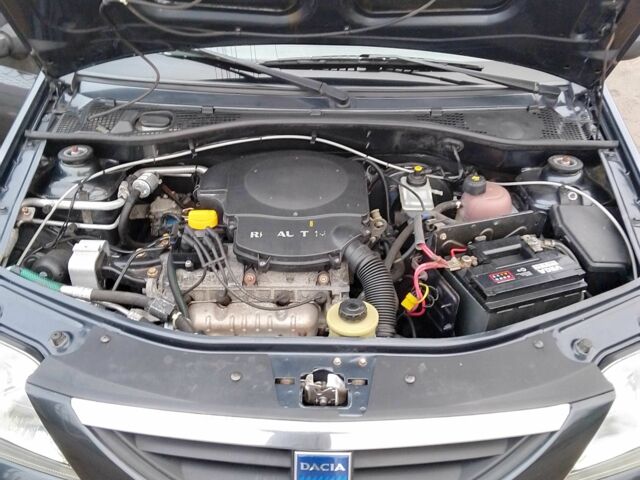 Серый Дачия Логан, объемом двигателя 1.4 л и пробегом 250 тыс. км за 3200 $, фото 12 на Automoto.ua