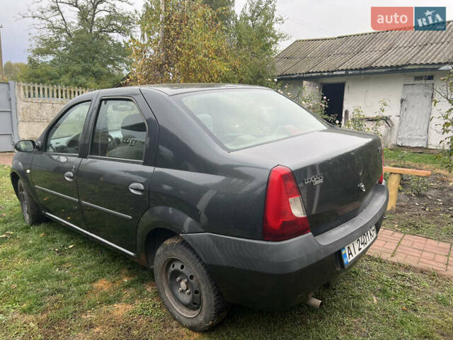 Серый Дачия Логан, объемом двигателя 1.6 л и пробегом 136 тыс. км за 3709 $, фото 2 на Automoto.ua