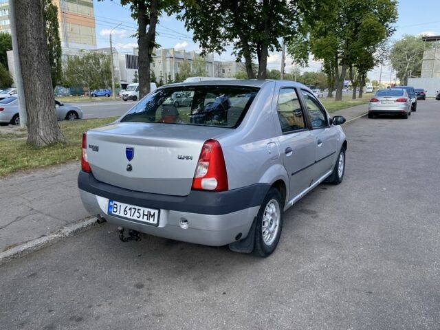 Серый Дачия Логан, объемом двигателя 1.4 л и пробегом 259 тыс. км за 3000 $, фото 3 на Automoto.ua