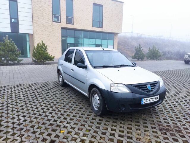 Серый Дачия Логан, объемом двигателя 1.4 л и пробегом 191 тыс. км за 3200 $, фото 1 на Automoto.ua