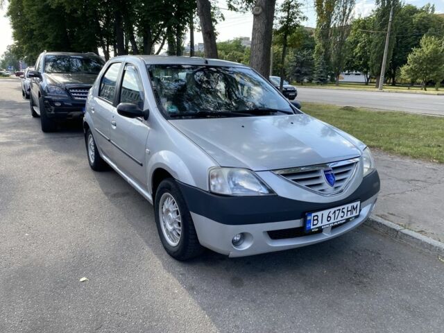 Серый Дачия Логан, объемом двигателя 1.4 л и пробегом 259 тыс. км за 3000 $, фото 1 на Automoto.ua