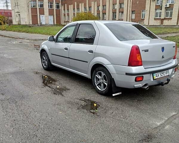 Серый Дачия Логан, объемом двигателя 1.6 л и пробегом 200 тыс. км за 5000 $, фото 20 на Automoto.ua