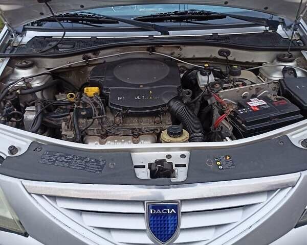 Серый Дачия Логан, объемом двигателя 1.6 л и пробегом 200 тыс. км за 5000 $, фото 14 на Automoto.ua