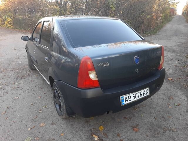 Сірий Дачія Logan, об'ємом двигуна 1.4 л та пробігом 170 тис. км за 2550 $, фото 6 на Automoto.ua