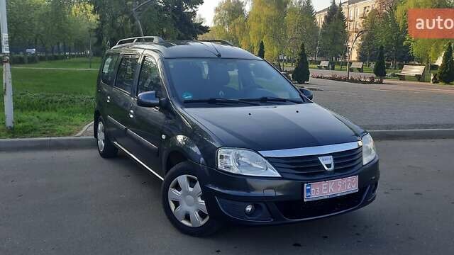 Сірий Дачія Logan, об'ємом двигуна 1.6 л та пробігом 208 тис. км за 6350 $, фото 8 на Automoto.ua