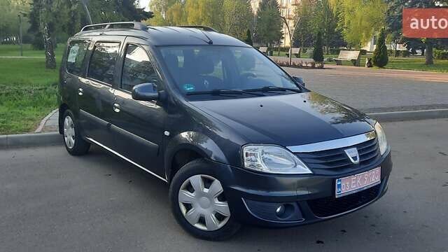 Сірий Дачія Logan, об'ємом двигуна 1.6 л та пробігом 208 тис. км за 6350 $, фото 7 на Automoto.ua