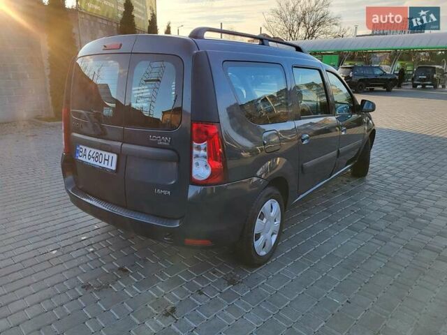 Сірий Дачія Logan, об'ємом двигуна 1.6 л та пробігом 105 тис. км за 6950 $, фото 3 на Automoto.ua