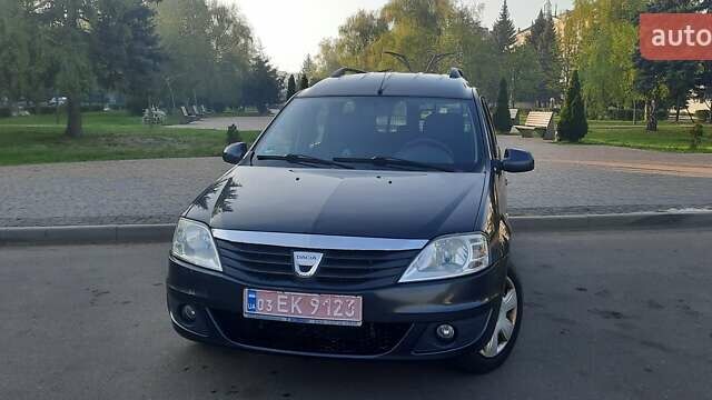 Сірий Дачія Logan, об'ємом двигуна 1.6 л та пробігом 208 тис. км за 6350 $, фото 1 на Automoto.ua