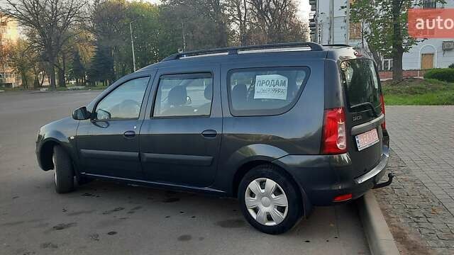 Сірий Дачія Logan, об'ємом двигуна 1.6 л та пробігом 208 тис. км за 6350 $, фото 5 на Automoto.ua