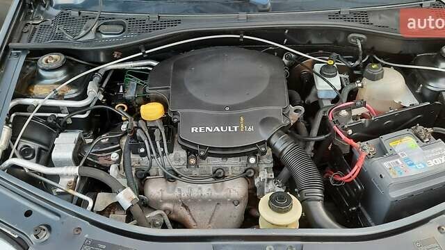 Сірий Дачія Logan, об'ємом двигуна 1.6 л та пробігом 208 тис. км за 6350 $, фото 25 на Automoto.ua