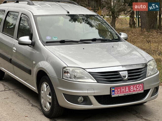 Сірий Дачія Logan, об'ємом двигуна 1.6 л та пробігом 212 тис. км за 6700 $, фото 3 на Automoto.ua