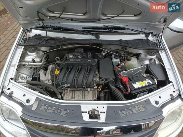 Серый Дачия Логан, объемом двигателя 1.6 л и пробегом 109 тыс. км за 6000 $, фото 14 на Automoto.ua