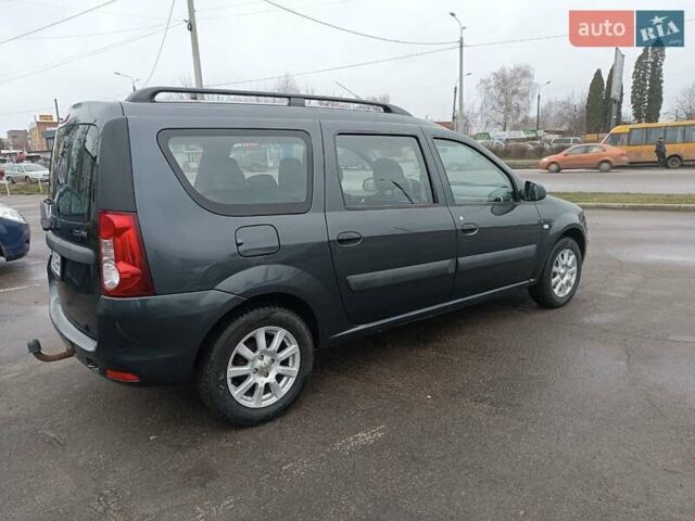 Серый Дачия Логан, объемом двигателя 1.6 л и пробегом 137 тыс. км за 6999 $, фото 6 на Automoto.ua