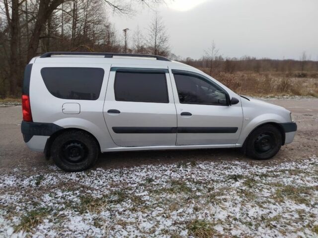 Серый Дачия Логан, объемом двигателя 1.6 л и пробегом 214 тыс. км за 5000 $, фото 3 на Automoto.ua