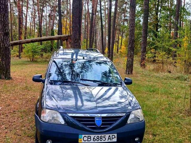 Сірий Дачія Logan, об'ємом двигуна 1.6 л та пробігом 210 тис. км за 5300 $, фото 1 на Automoto.ua