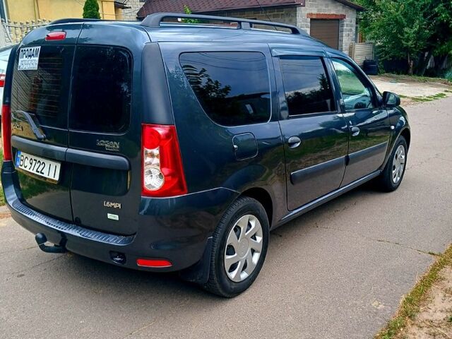 Серый Дачия Логан, объемом двигателя 1.6 л и пробегом 205 тыс. км за 5500 $, фото 4 на Automoto.ua