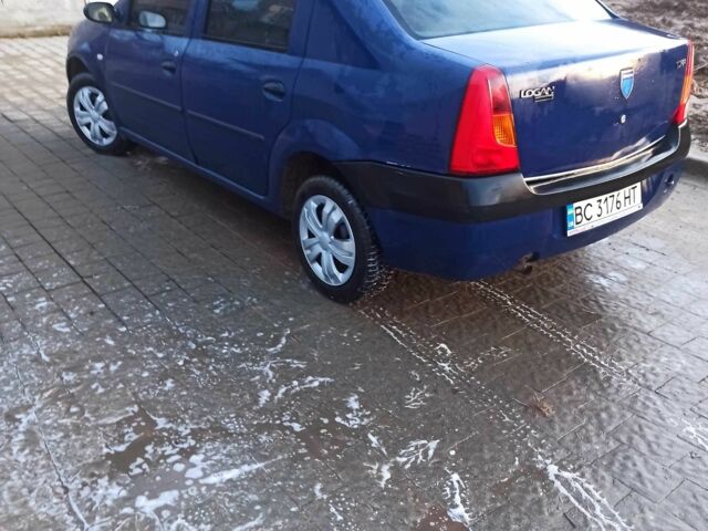 Синий Дачия Логан, объемом двигателя 1.4 л и пробегом 450 тыс. км за 1850 $, фото 3 на Automoto.ua