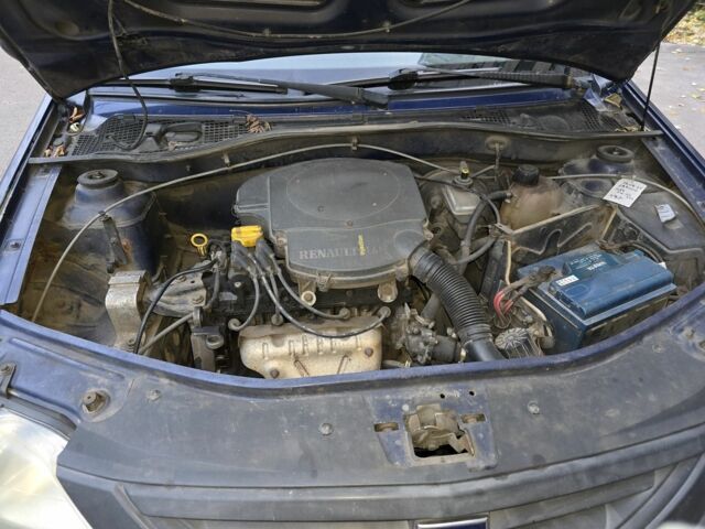 Синий Дачия Логан, объемом двигателя 1.4 л и пробегом 280 тыс. км за 1709 $, фото 4 на Automoto.ua