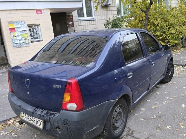 Синий Дачия Логан, объемом двигателя 1.4 л и пробегом 280 тыс. км за 1709 $, фото 1 на Automoto.ua