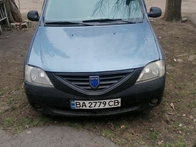 Синий Дачия Логан, объемом двигателя 1.4 л и пробегом 281 тыс. км за 1500 $, фото 1 на Automoto.ua
