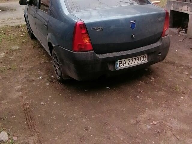 Синий Дачия Логан, объемом двигателя 1.4 л и пробегом 281 тыс. км за 1500 $, фото 2 на Automoto.ua