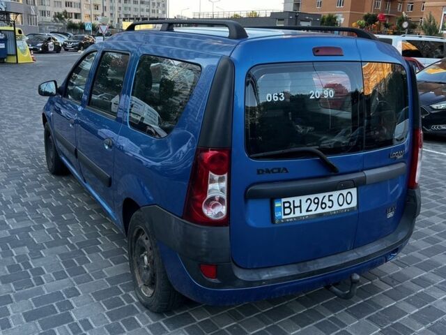 Синий Дачия Логан, объемом двигателя 1.6 л и пробегом 300 тыс. км за 4999 $, фото 7 на Automoto.ua
