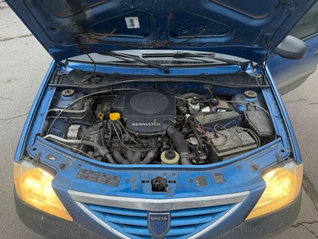 Синий Дачия Логан, объемом двигателя 1.6 л и пробегом 200 тыс. км за 2300 $, фото 2 на Automoto.ua