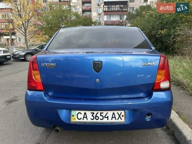Дачія Logan 2005 у Києві на Automoto.ua Синій Дачія Logan, об'ємом двигуна 1.4 л та пробігом 180 тис. км за 3000 $, фото 14 на Automoto.ua