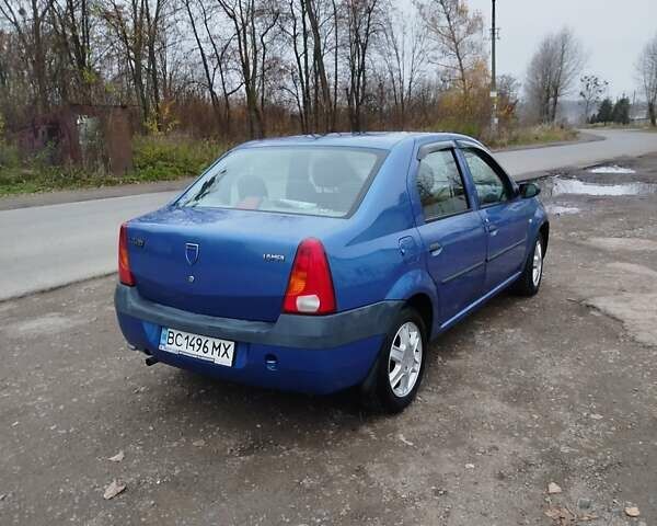 Синій Дачія Logan, об'ємом двигуна 1.6 л та пробігом 175 тис. км за 3600 $, фото 2 на Automoto.ua