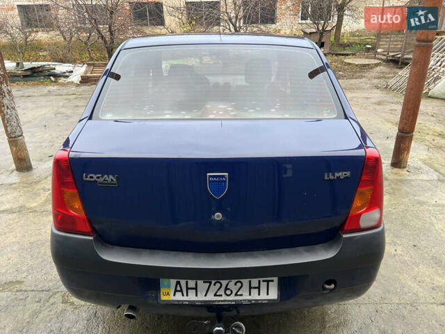 Синий Дачия Логан, объемом двигателя 1.4 л и пробегом 200 тыс. км за 2700 $, фото 4 на Automoto.ua