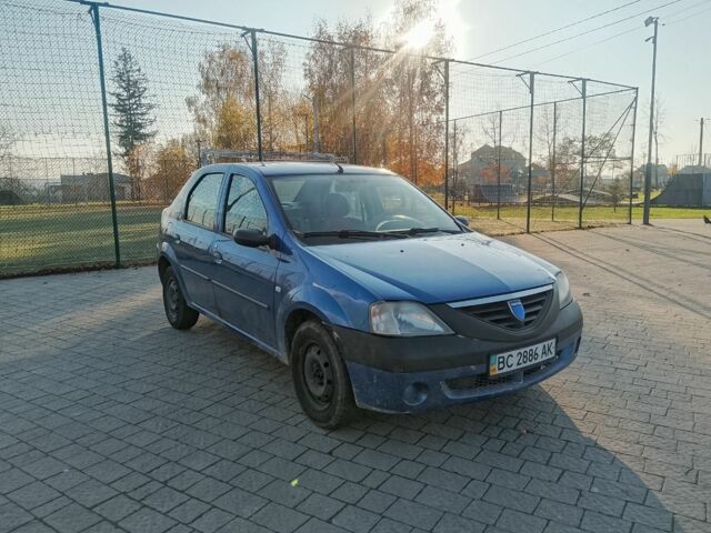 Синий Дачия Логан, объемом двигателя 1.4 л и пробегом 164 тыс. км за 1700 $, фото 3 на Automoto.ua