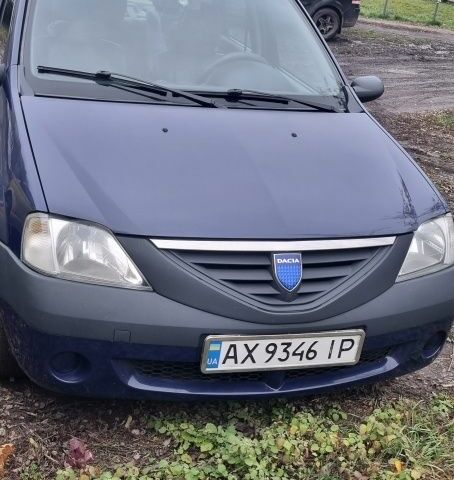 Синий Дачия Логан, объемом двигателя 1.6 л и пробегом 296 тыс. км за 2400 $, фото 1 на Automoto.ua