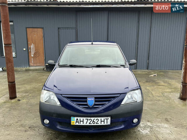Синий Дачия Логан, объемом двигателя 1.4 л и пробегом 200 тыс. км за 2700 $, фото 1 на Automoto.ua
