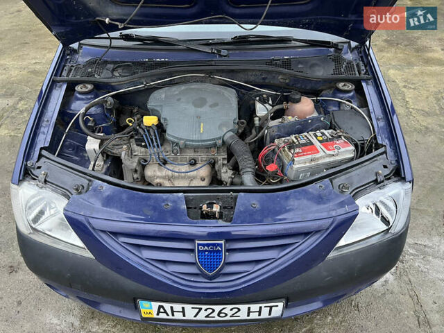 Синий Дачия Логан, объемом двигателя 1.4 л и пробегом 200 тыс. км за 2700 $, фото 10 на Automoto.ua