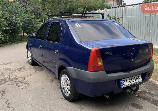 Синий Дачия Логан, объемом двигателя 1.39 л и пробегом 262 тыс. км за 3400 $, фото 3 на Automoto.ua