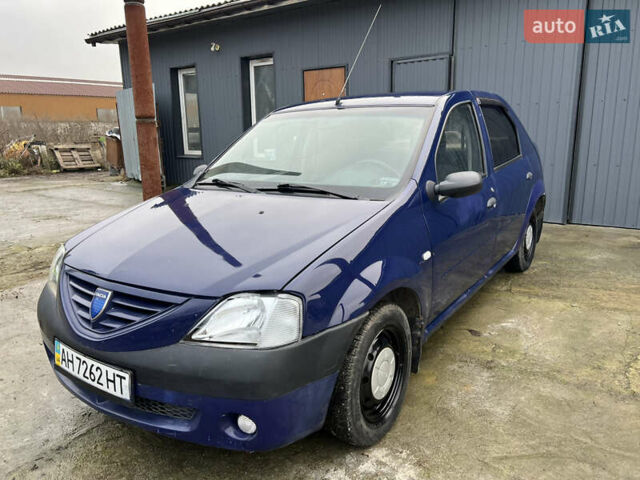 Синий Дачия Логан, объемом двигателя 1.4 л и пробегом 200 тыс. км за 2700 $, фото 2 на Automoto.ua