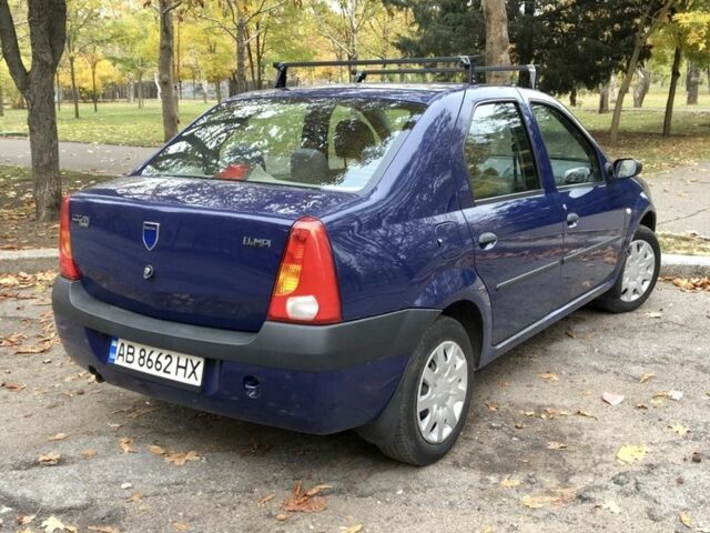 Синий Дачия Логан, объемом двигателя 1.4 л и пробегом 154 тыс. км за 4450 $, фото 16 на Automoto.ua