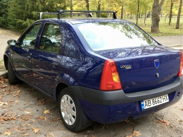 Синий Дачия Логан, объемом двигателя 1.4 л и пробегом 154 тыс. км за 4450 $, фото 17 на Automoto.ua