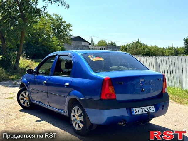 Синий Дачия Логан, объемом двигателя 1.4 л и пробегом 0 тыс. км за 3200 $, фото 3 на Automoto.ua