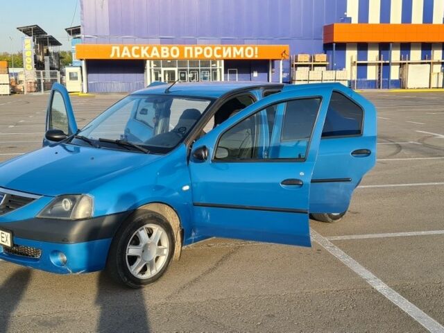 Синий Дачия Логан, объемом двигателя 1.6 л и пробегом 260 тыс. км за 3300 $, фото 9 на Automoto.ua